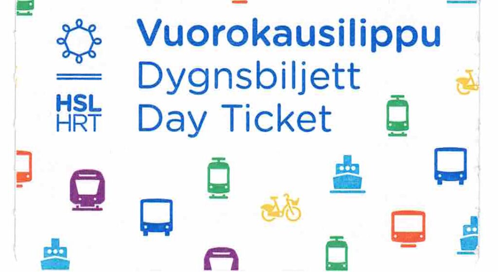 OV ticket Helsinki