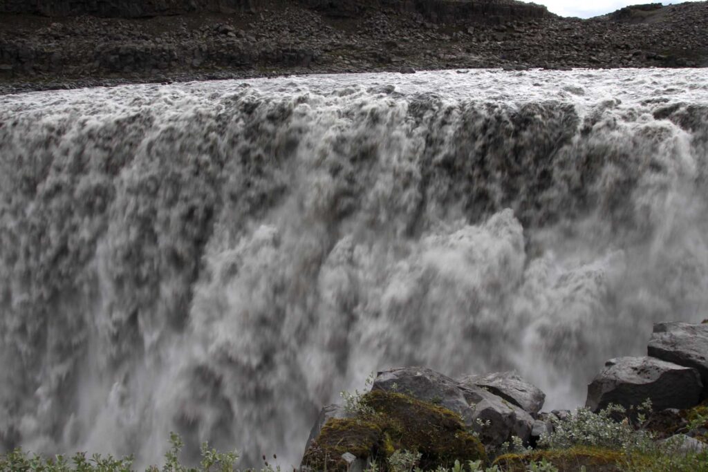 Close-up Dettifoss waterval