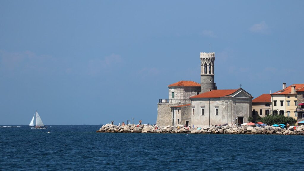 Piran vanaf het busstation