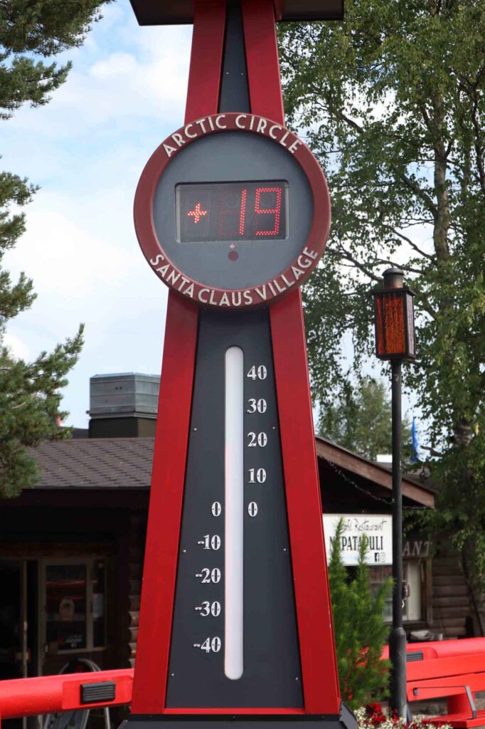Temperatuur Poolcirkel