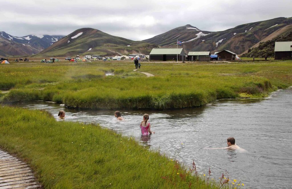 Zwemmen op de camping