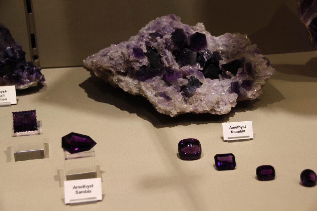 Amethist Deutches Edelsteinmuseum