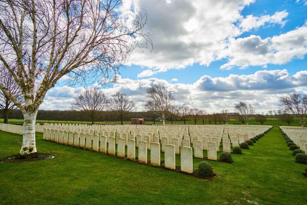 Britse begraafplaats Tyne Cot Cemetery