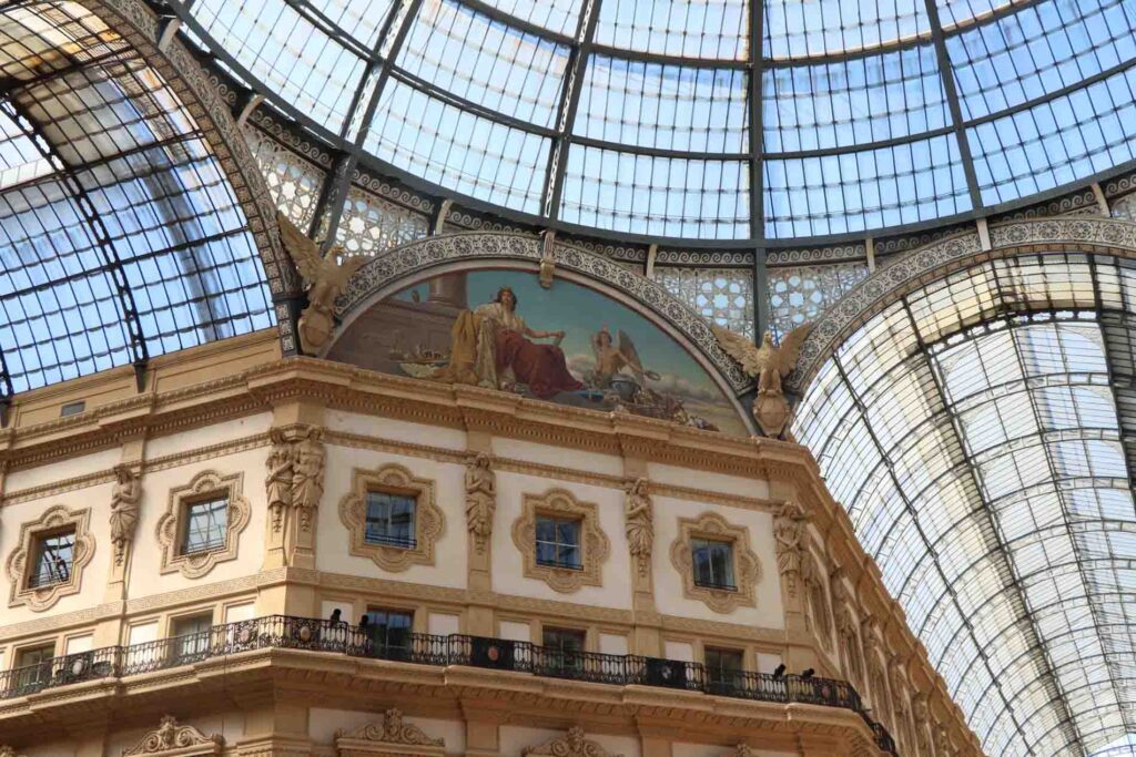 Detail Galleria Vittorio Emmanuele II