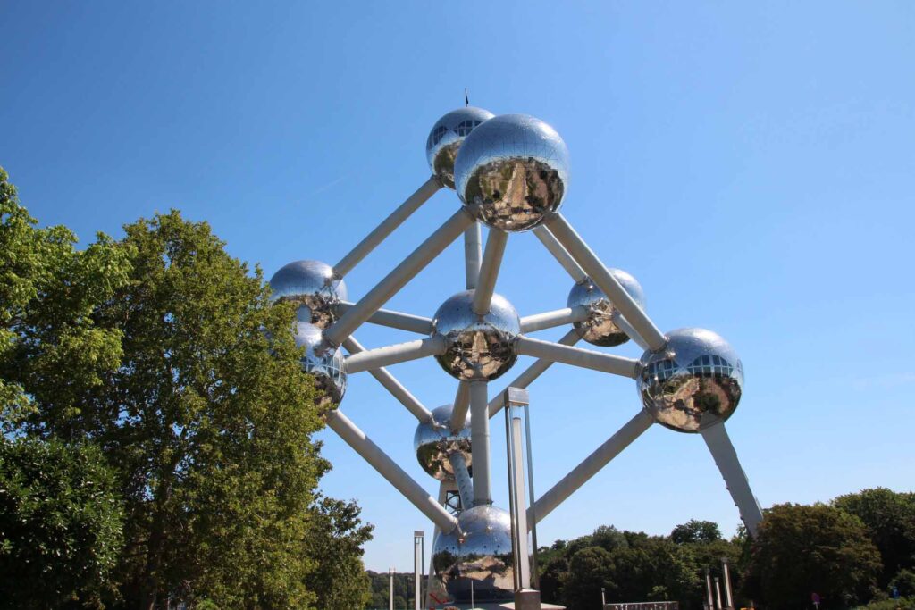 Het Atomium in Brussel