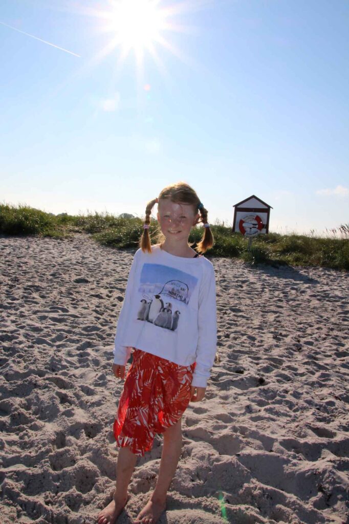 het strand van Skane