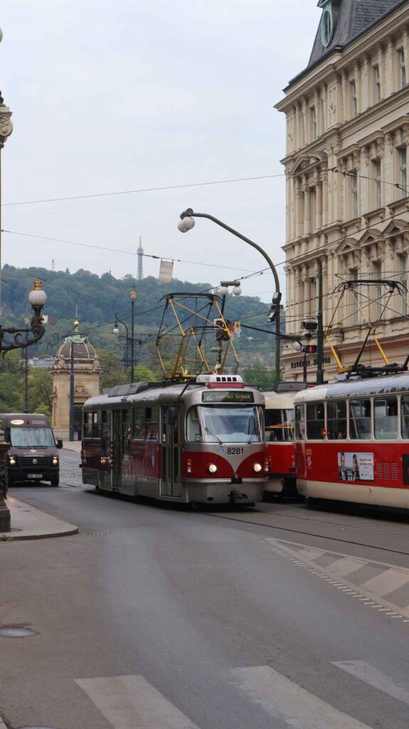 openbaar vervoer in Praag