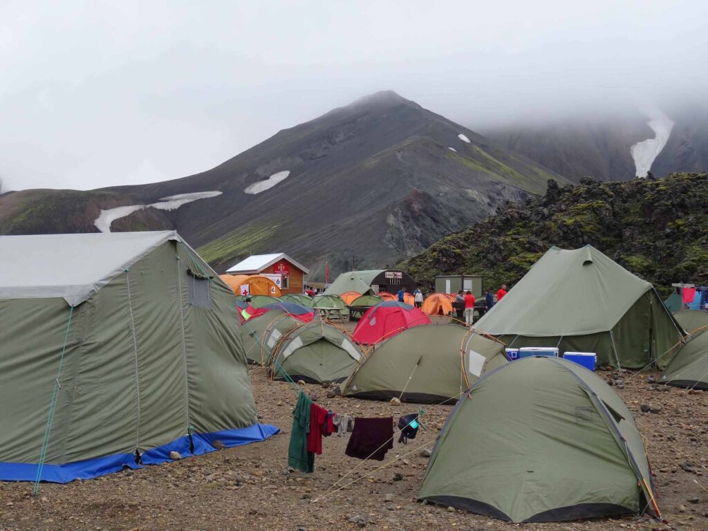 tenten Landmannalaugar