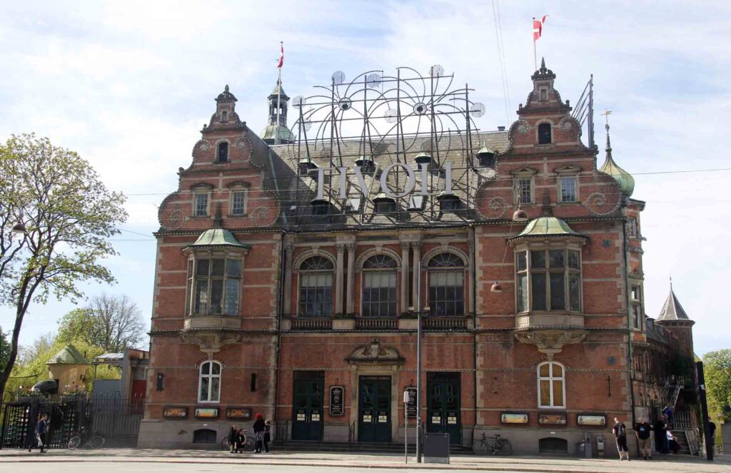 Ingang Tivoli Kopenhagen