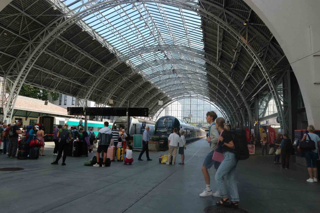 treinstation Bergen
