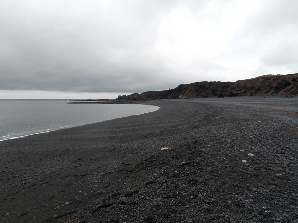 Zwarte stranden bij Vík