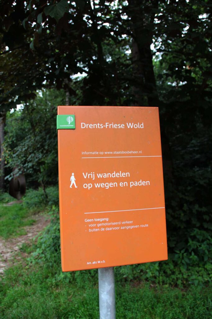 bordje Drents Friese Wold
