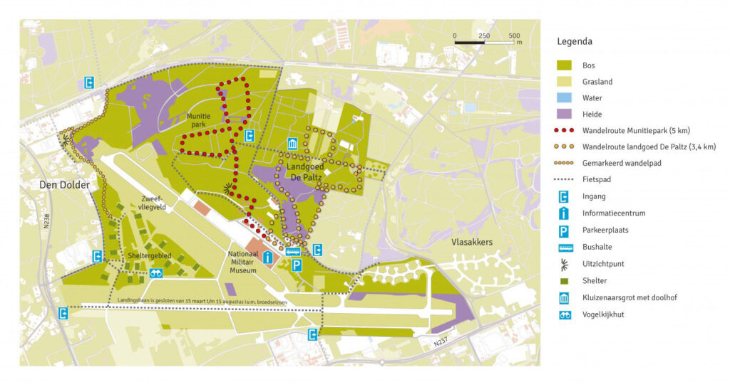 Wandelroute Munitiepark