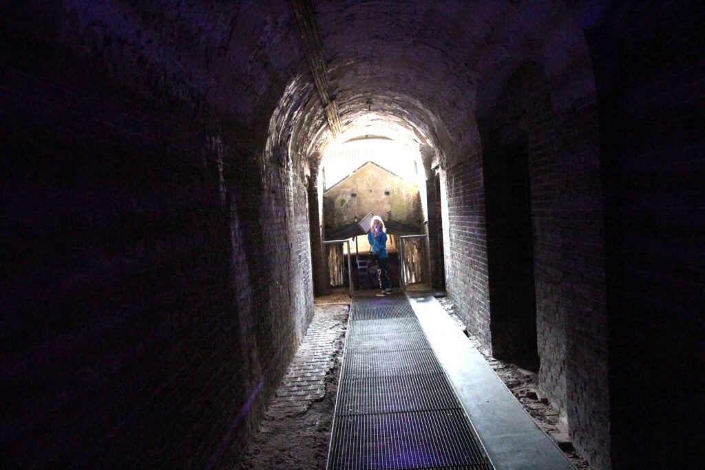 dwalen door het fort