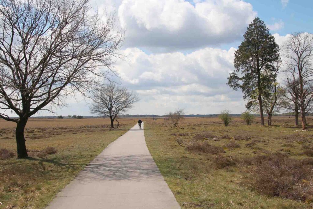 fietsen op De Hoge Veluwe