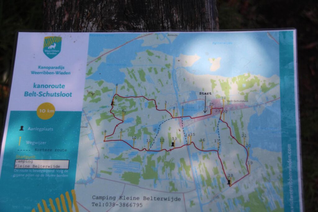 kanoroute Belt-Schutsloot