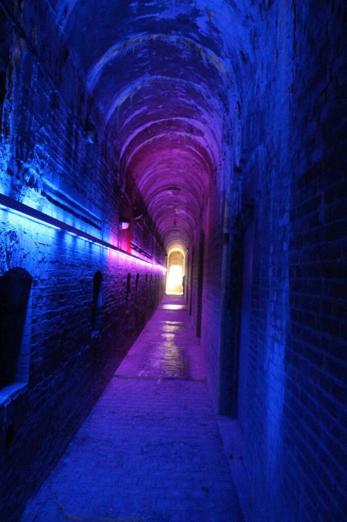 Spookachtige gang Pampus