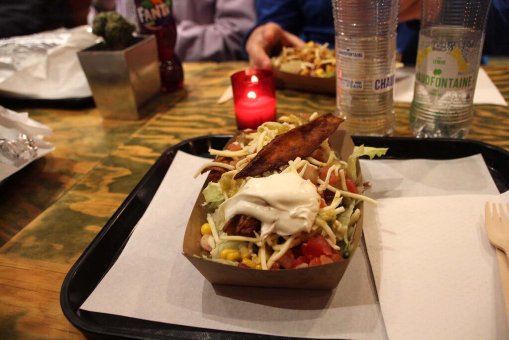 vegetarisch eten bij Babs Burittos