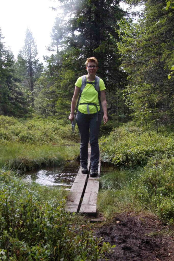 Plankenpaden wandeling Lybergsgnupen.