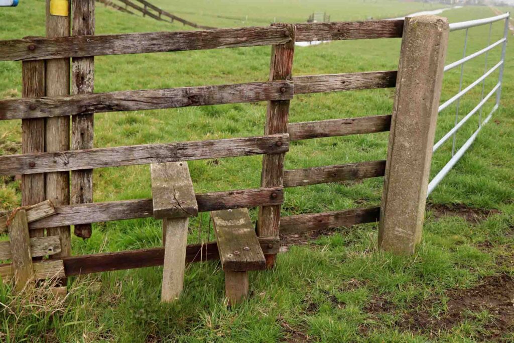 Houten hekje