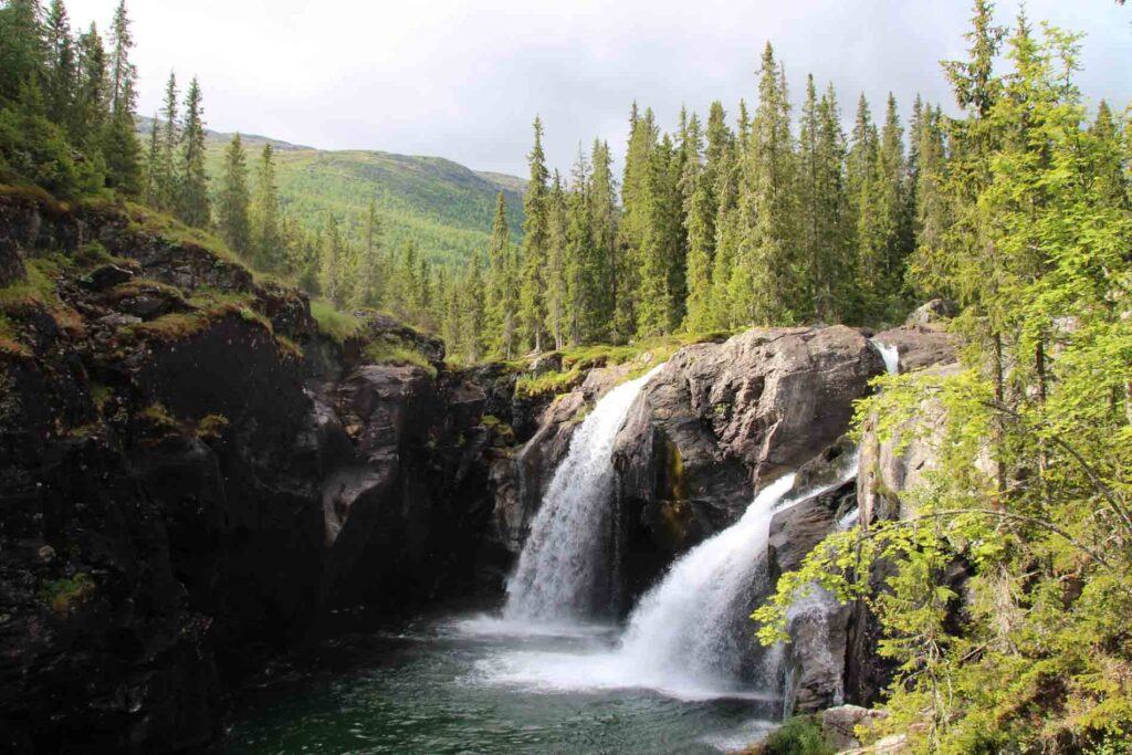 Omgeving Rjukandefossen