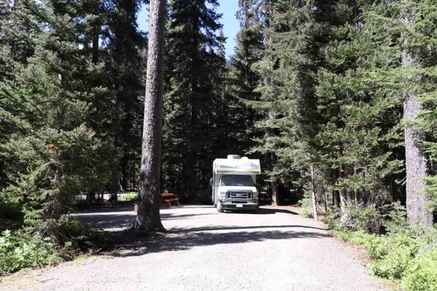 kamperen in Parks Canada