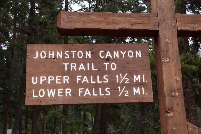 Bord Johnston Canyon