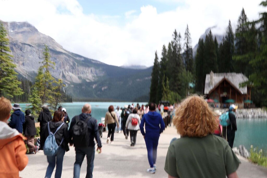 lopen naar Emerald Lake